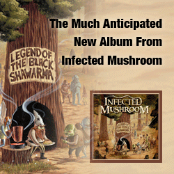 Infected Mushroom Wanted Banner